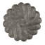 Dark Gray Braided Circular Placemat