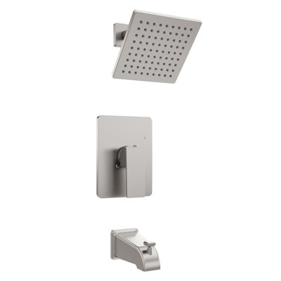 ZLINE Rubicon Modern Shower System in Brushed Nickel