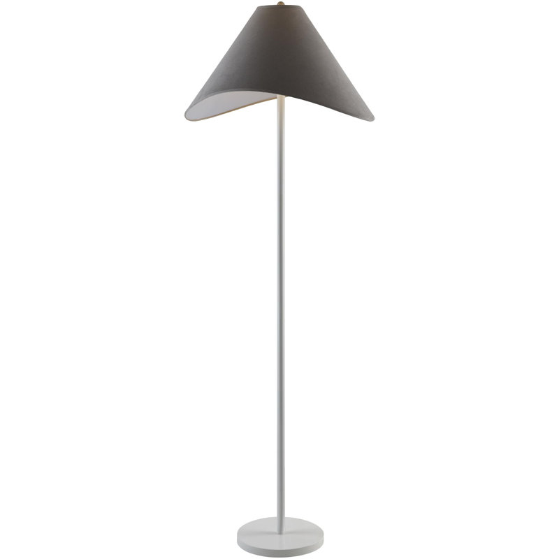 Lampe sur pied Alsop, Gris