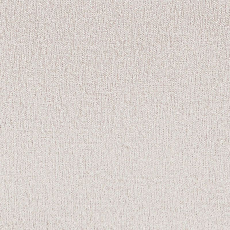 Canapé moderne en bois de pin à accoudoirs arrondis 96 po Ulka, Crème Boucle