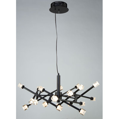 Luminaire suspendu 19 lumières Batton