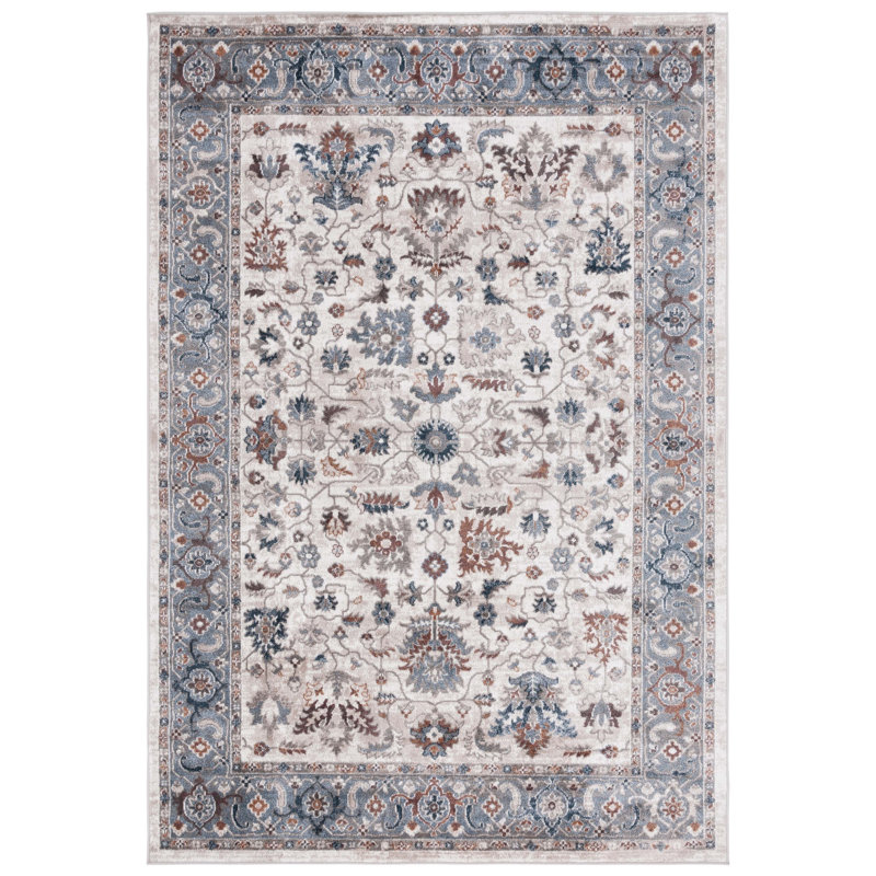 Bayside Performance Machine Washable Oriental Rug, Rectangle 5'3" x 7'6"