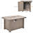 Grey 50,000 Fire Pit Table Accessories, 42" Width, -Effect Emphasis, Ceramic Tabletop, Steel Base, Lid, Lava Rocks, Dustproofing Cover, Console Table, Accent, Oil- ,