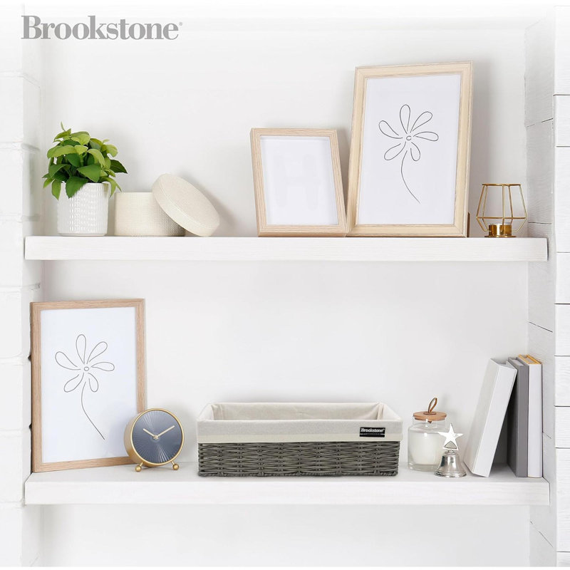 Panier de rangement en osier Boho