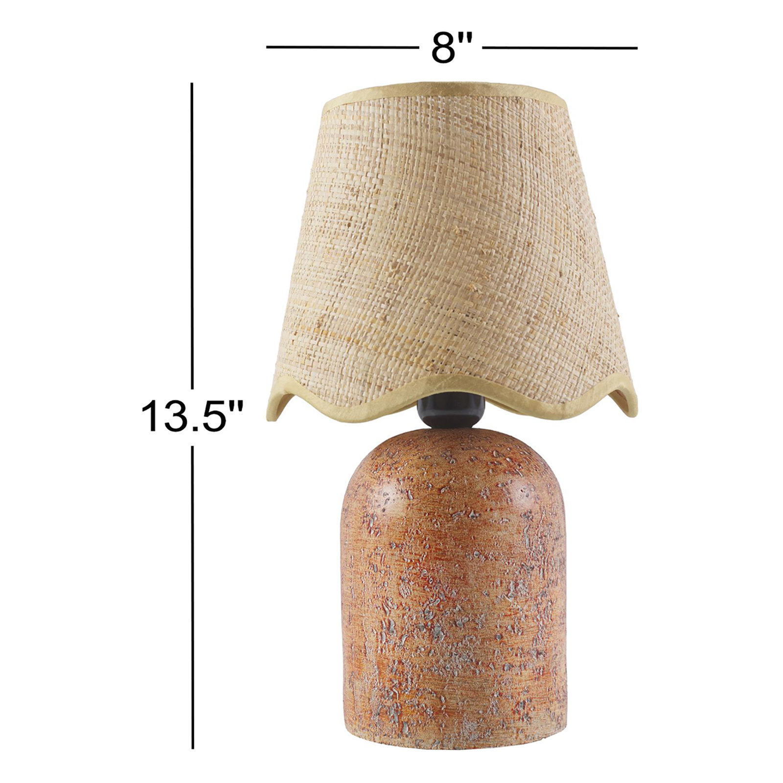 Margaret Table Lamp, Red