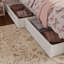 Lit plateforme en bois massif avec pied de lit et tiroirs sous le lit Lamarkus-1446559256-1446559259