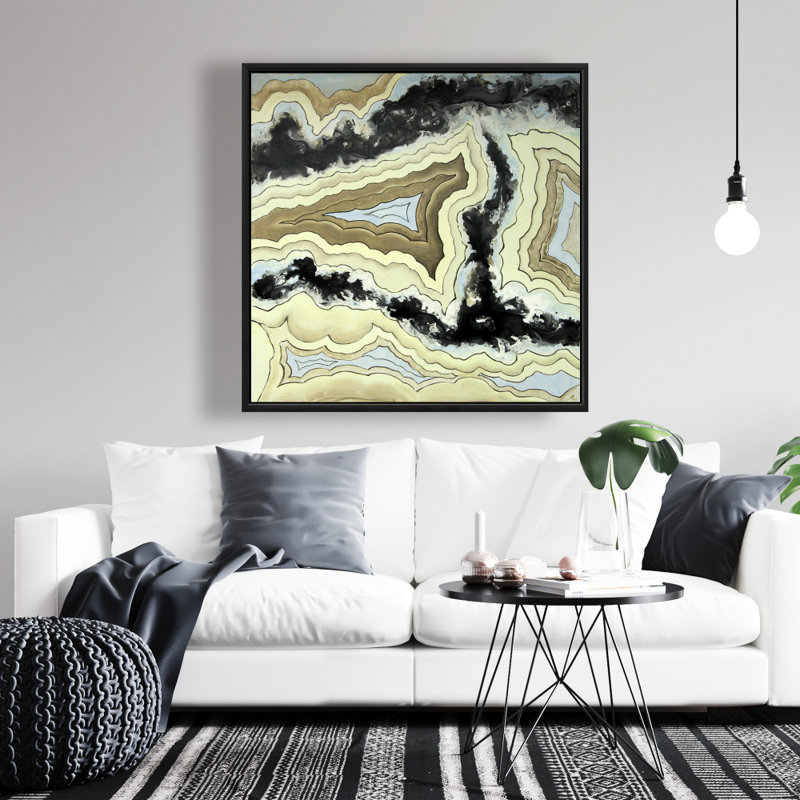 "Lace Agate" sur toile