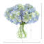 Hydrangeas Arranged in a Glass Vase-1748142122