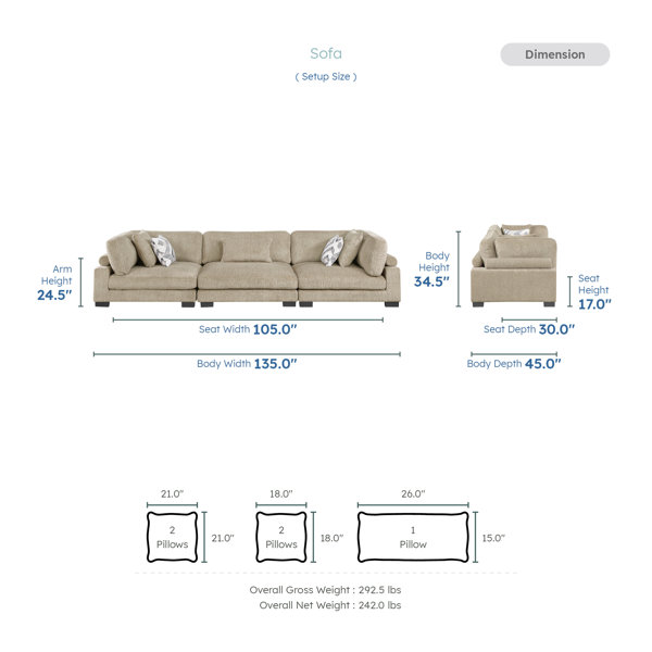 Dimensions du produit