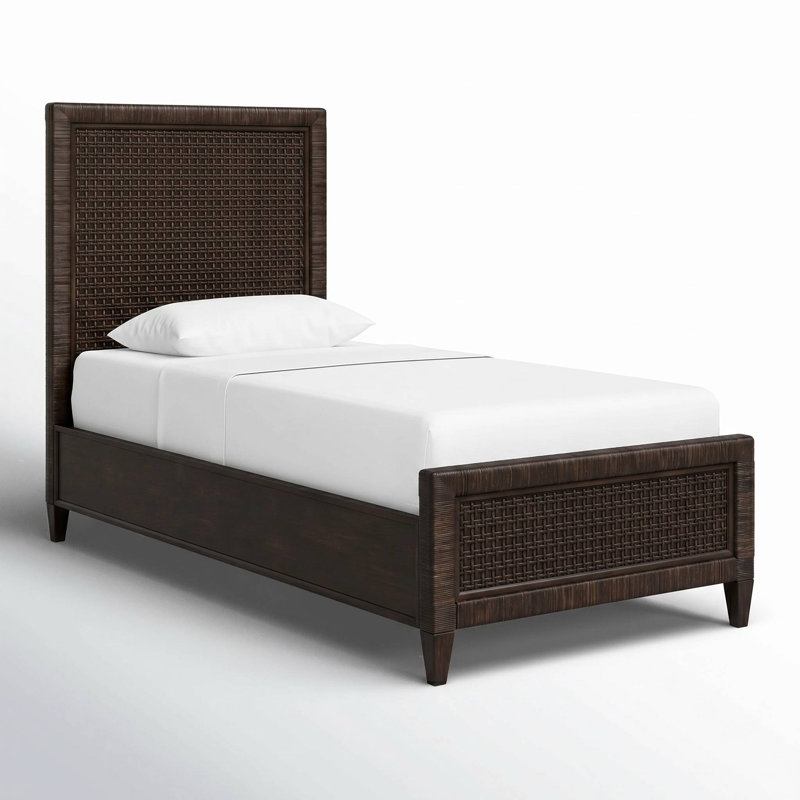 Naples Low Profile Standard Bed, Twin, Java