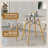 Kamron Round Glass Top Dining Table