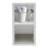 7.08*13.38In 2-Tier Stainless Steel Recessed Storage Cabinet, Wall Recessed Cabinet-917721555