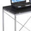 Bureau d'écriture Elvis & Chrome avec tablettes (sans les chaises de bureau)