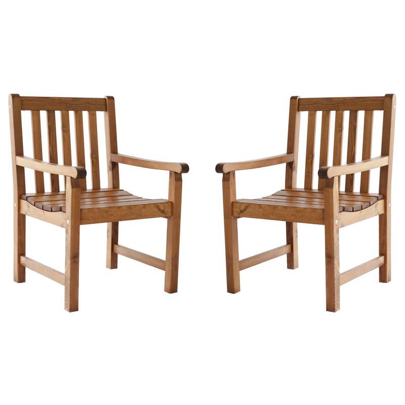 Ardlow Patio Dining Armchair, Honey