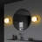 Elegant Wall Lamp with Metal Body & Glass Cap, Gold and White Finish, 5.9 x 8.7 x 9.1 inches | E14 Socket, Max 40W | IP20 Rated, Perfect for Living Room, Bedroom, and Hallway Lighting Decor-116324616