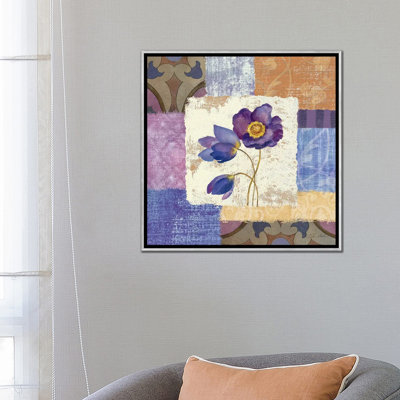 «Tile Poppies I» par Silvia Vassileva - impression d'art graphique