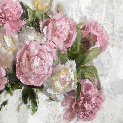 Motif floral rose 3
