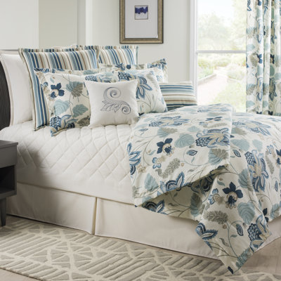Savannah Polyester Floral Duvet Cover