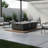 Rectangular Concrete Fire Pit Table, 50000 Output, Smokeless, Heat - Lightweight , Push Button Ignition, Weather Design