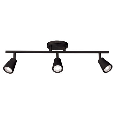 Ensemble de rail d'éclairage 3 lumières Solo 5 "