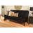 Monterey Futon Frame with Mattress - Futon Frame with Mattress, Straight Arm, Versatile and Convertible Design Futon Frame for All Spaces - Full Frame-1365307815