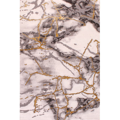 Logue Abstract Hand Woven Area Rug