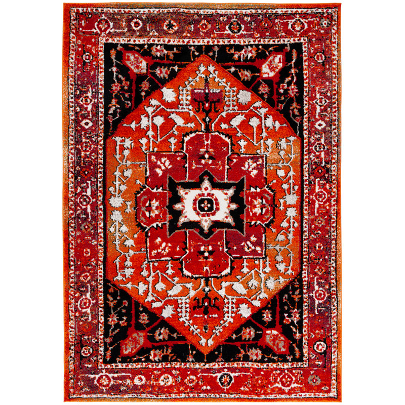 Vintage Hamadan Performance Oriental Rug, Rectangle 5'3" x 7'6"
