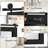 Rectangle Wood Framed Accent Wall Mirror-1452688309