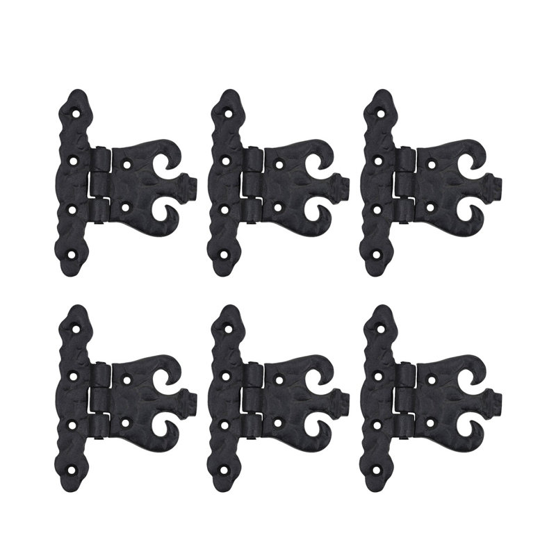 Wrought Iron Cabinet Rustproof Face Mount Hinge