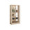 Sunset Key 80" H x 40" W Solid Wood Standard Bookcase