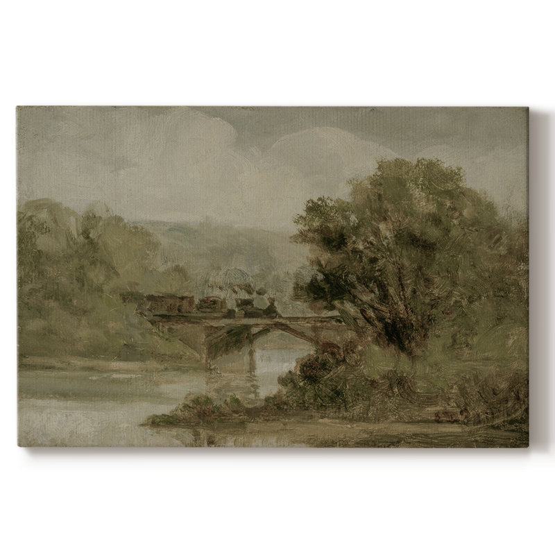 Paysages rétro-DCCXII -Galerie enveloppée Cavas, 40 x 60