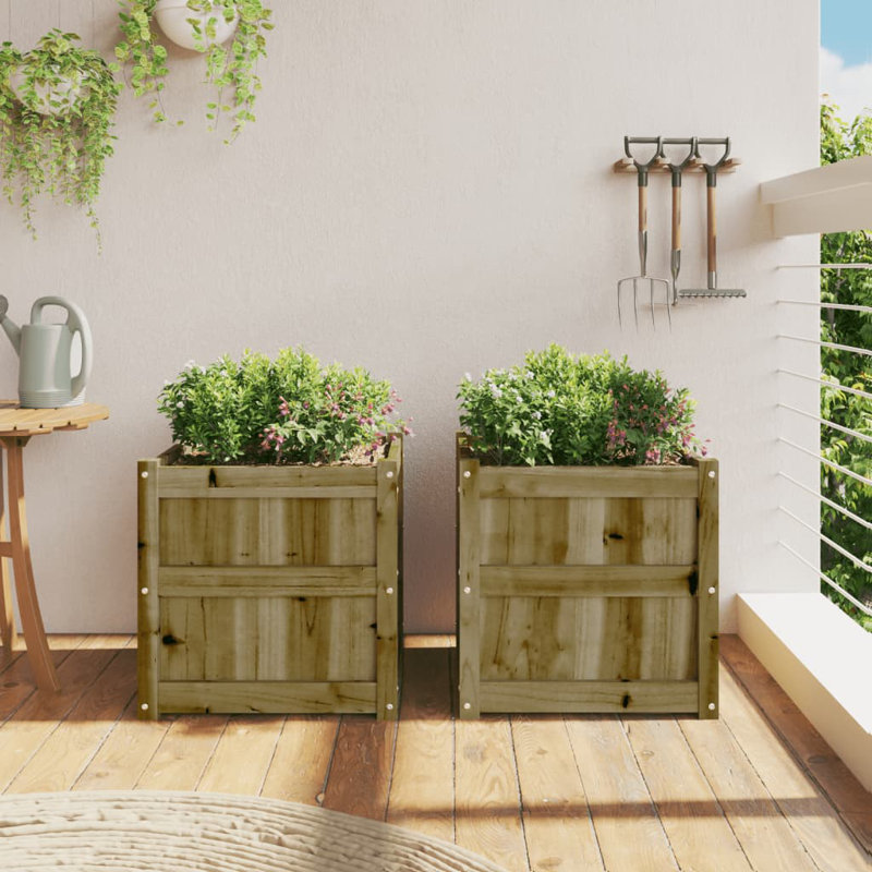 Planter Box, Impregnated Wood Pine