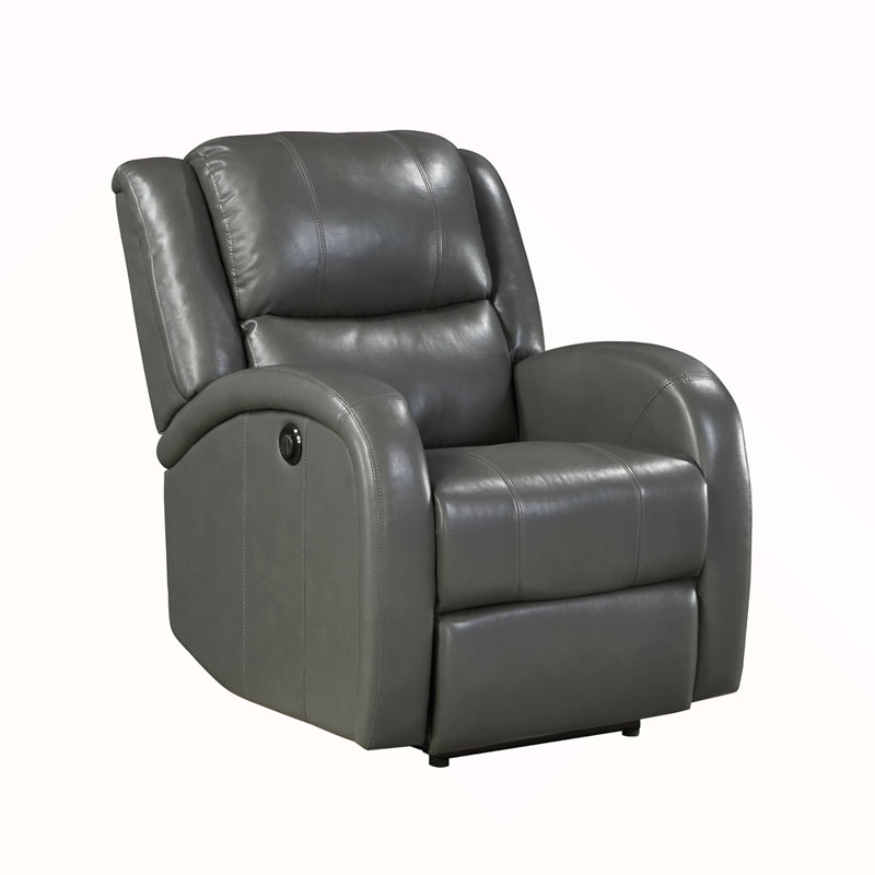 Fauteuil inclinable électrique 1 pièce Modern Living Furniture, Gris