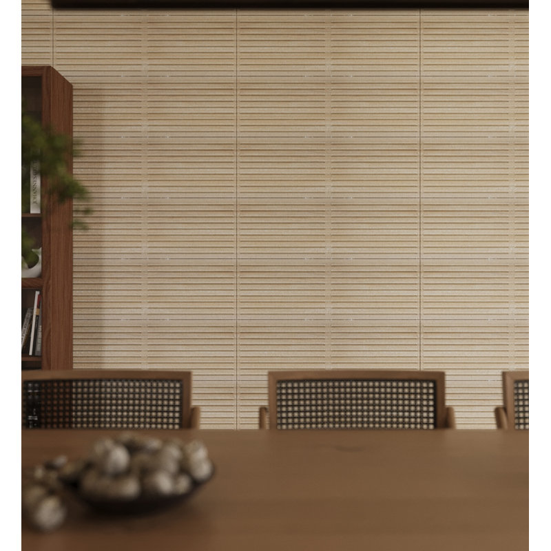 Spa 11-7/8 In. X 35-1/2 In. Ceramic Wall Tile, Beige