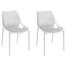 Chaise d'appoint empilable d'extérieur Farrah