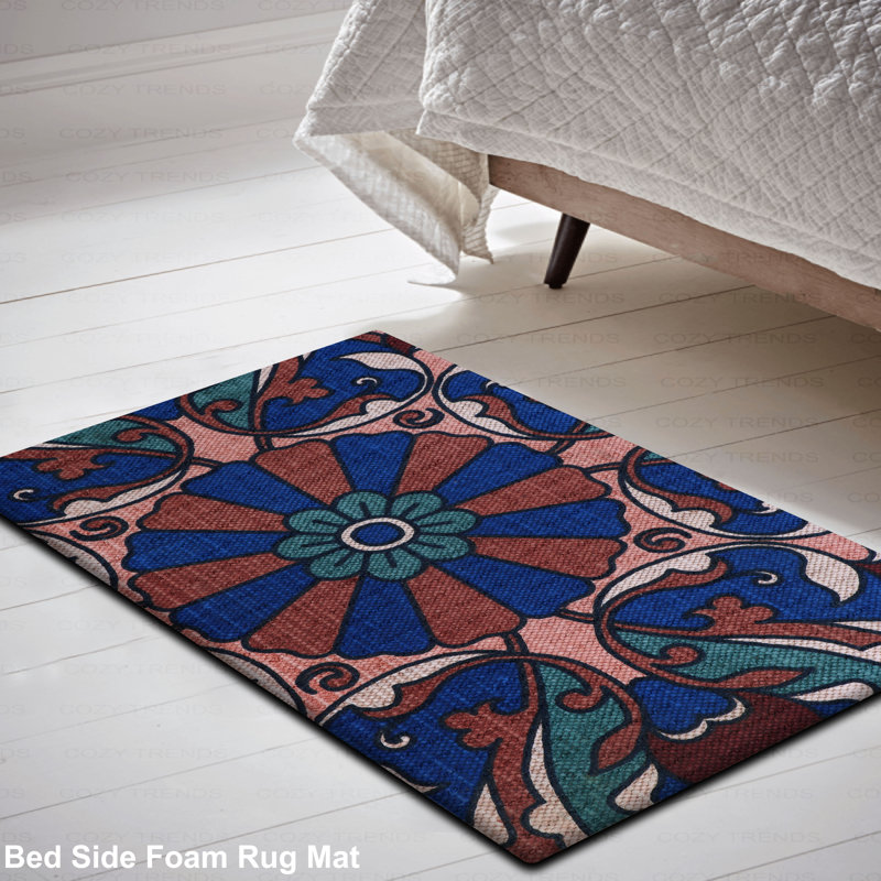 Geometric Anti-Fatigue Non-Skid Kitchen Mat