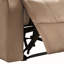 Fauteuil inclinable avec accoudoirs coussinés