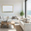 Coastal Retreat Silver Seas: Abstract Oceanscape-821326649-850694582-850701196