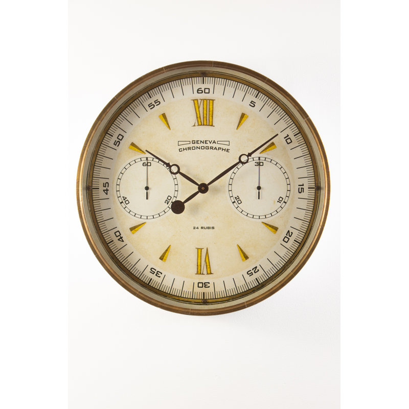 Metal Wall Clock, Large