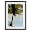 «Honduras Coast Palm Tree», reproduction encadrée sous verre, conception de Natalie Carpentieri-1336888687-1336888686