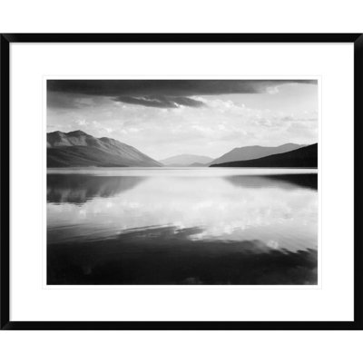 " Evening, Mcdonald Lake, Montana - 1941 " by Ansel Adams