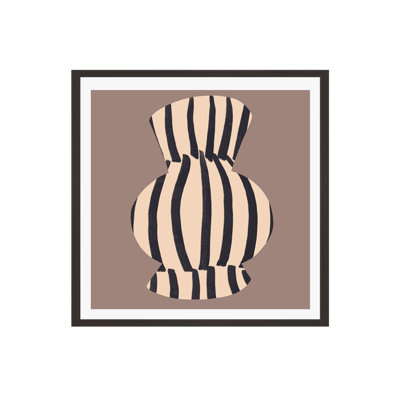 Ervand "Earth Tone Modern Vase" Print