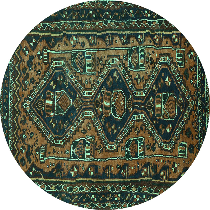 Oriental Indoor Rug, Round 6'