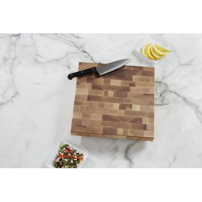 Butcher Block 12X12 Cutting Board