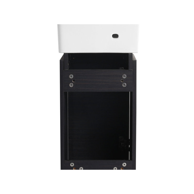 12.00'' Single Bathroom Vanity with Ceramic Top