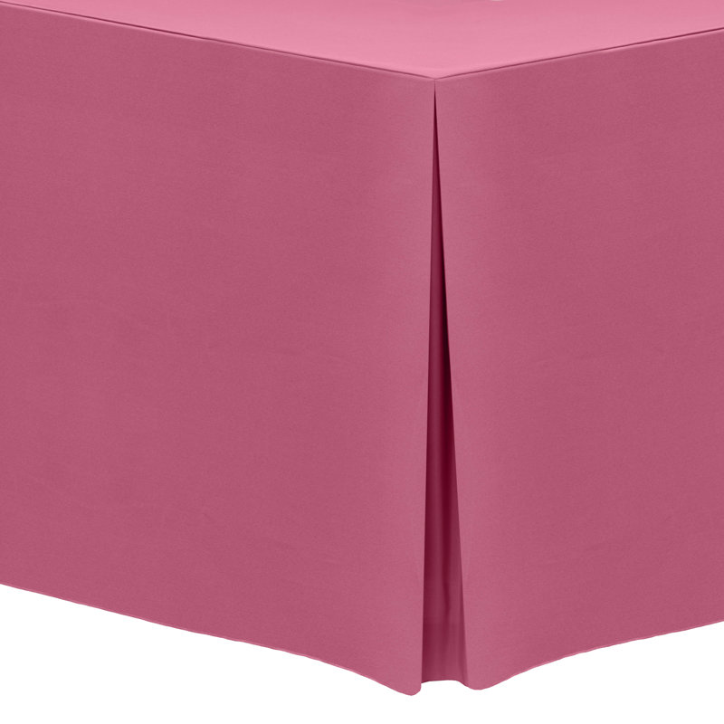 Solid Color Tablecloth, 18" x 48", 3, Watermelon