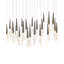 Solitude 23 Light Crystal LED Multi-Light Pendant-1614248843