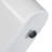 Space-saving Geometric Solid Mdf Entryway Table, Stylish White Hallway Solution