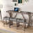 Maialen 3 - Person Trestle Dining Set