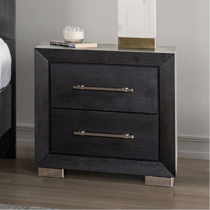 Athen 2 Drawer Nightstand